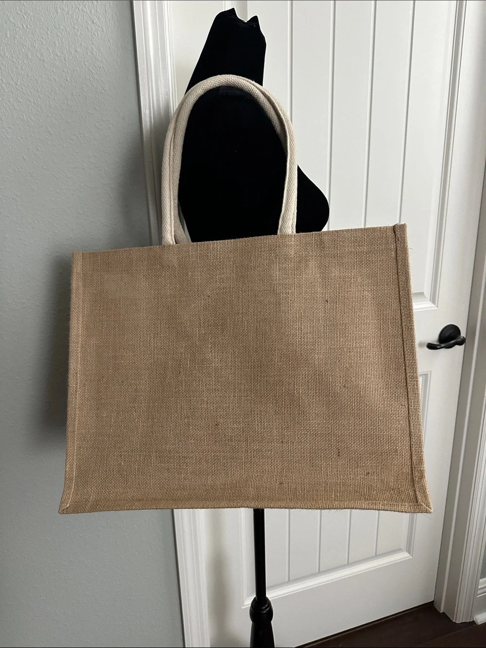 Canvas Tote Bag - Natural Tan